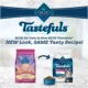 Product BLUE Tastefuls Adult Dry Cat Food -  Hairball Control, Natural, Chicken & Brown Rice