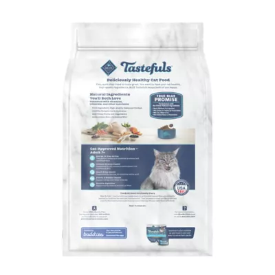 Product BLUE Tastefuls Senior Dry Cat Food - Chicken & Brown Rice, Natural