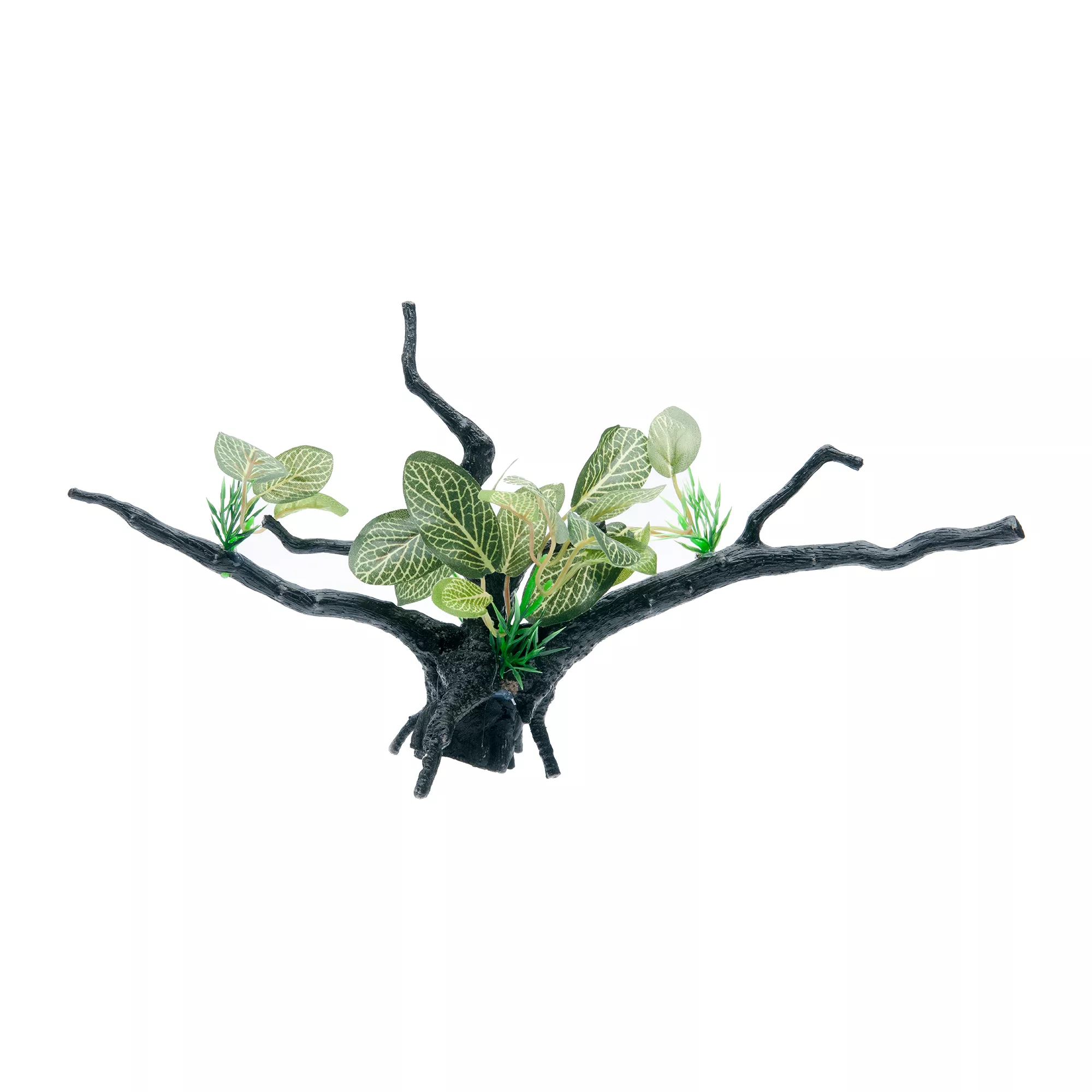 Penn-Plax Green Leaf Driftwood Aquarium Plant