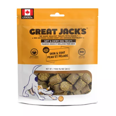 Product Great Jack's Skin & Coat Dog Treats - Pork Liver