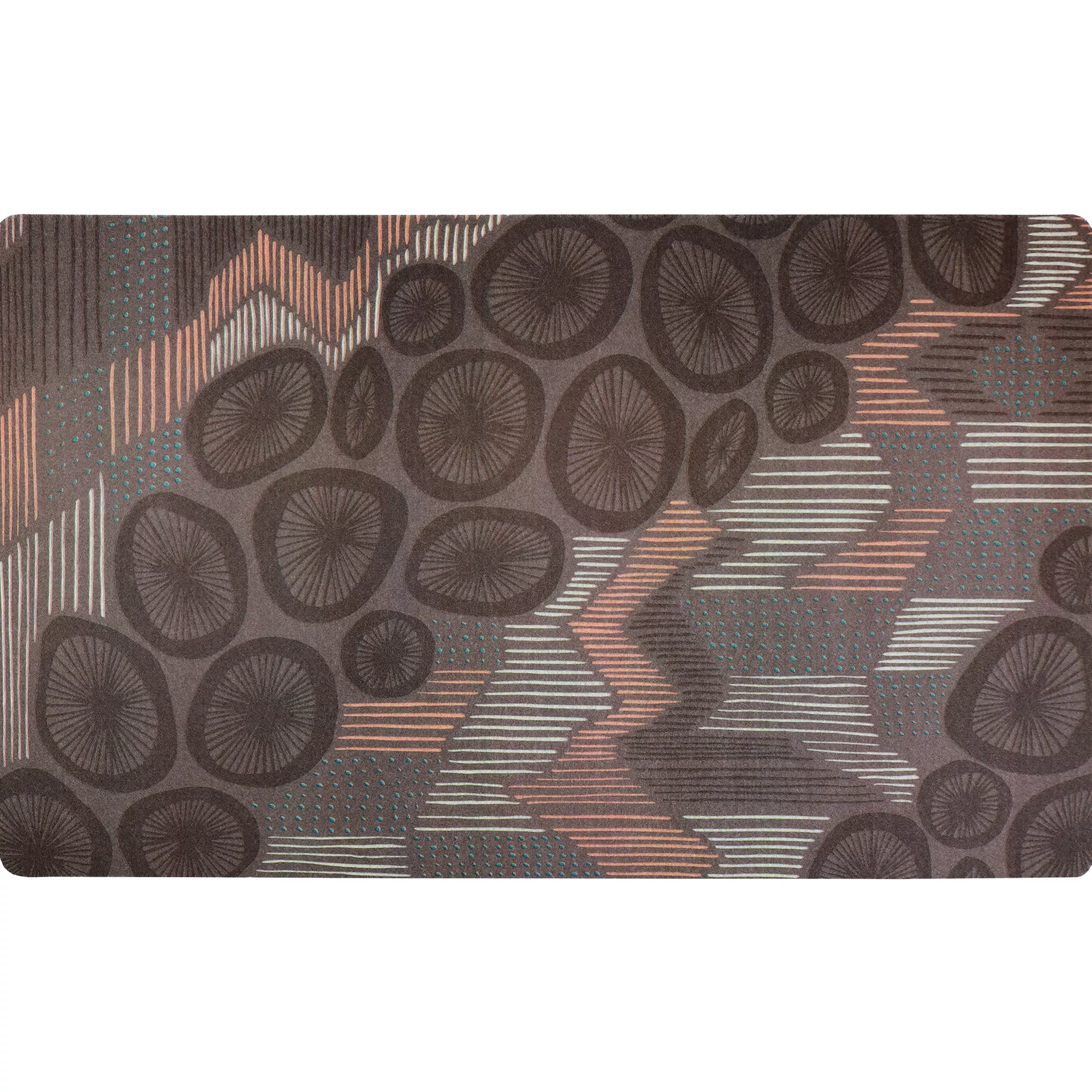 Drymate® Grey Abstract Lines Placemat