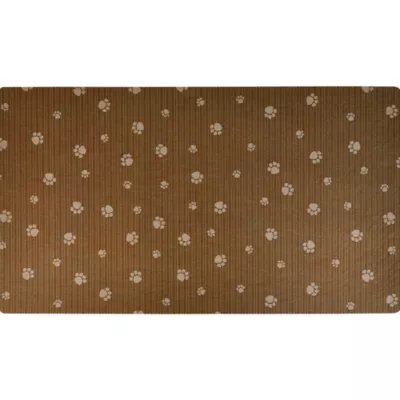 Product Drymate® Brown Stripe Tan Paw Placemat