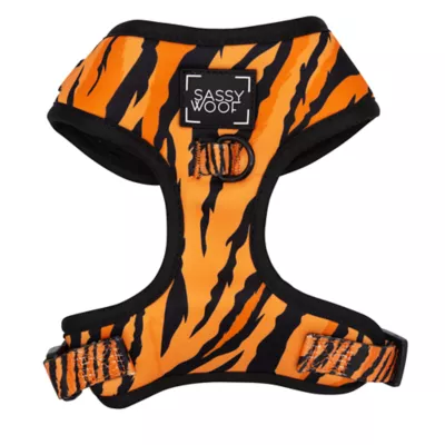 Product Sassy Woof Paw of the Tiger Dog Harness