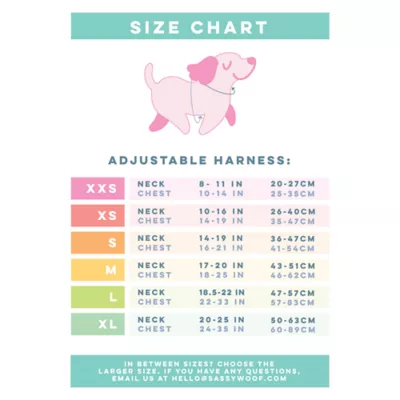 Product Sassy Woof Sass on Point Dog Harness