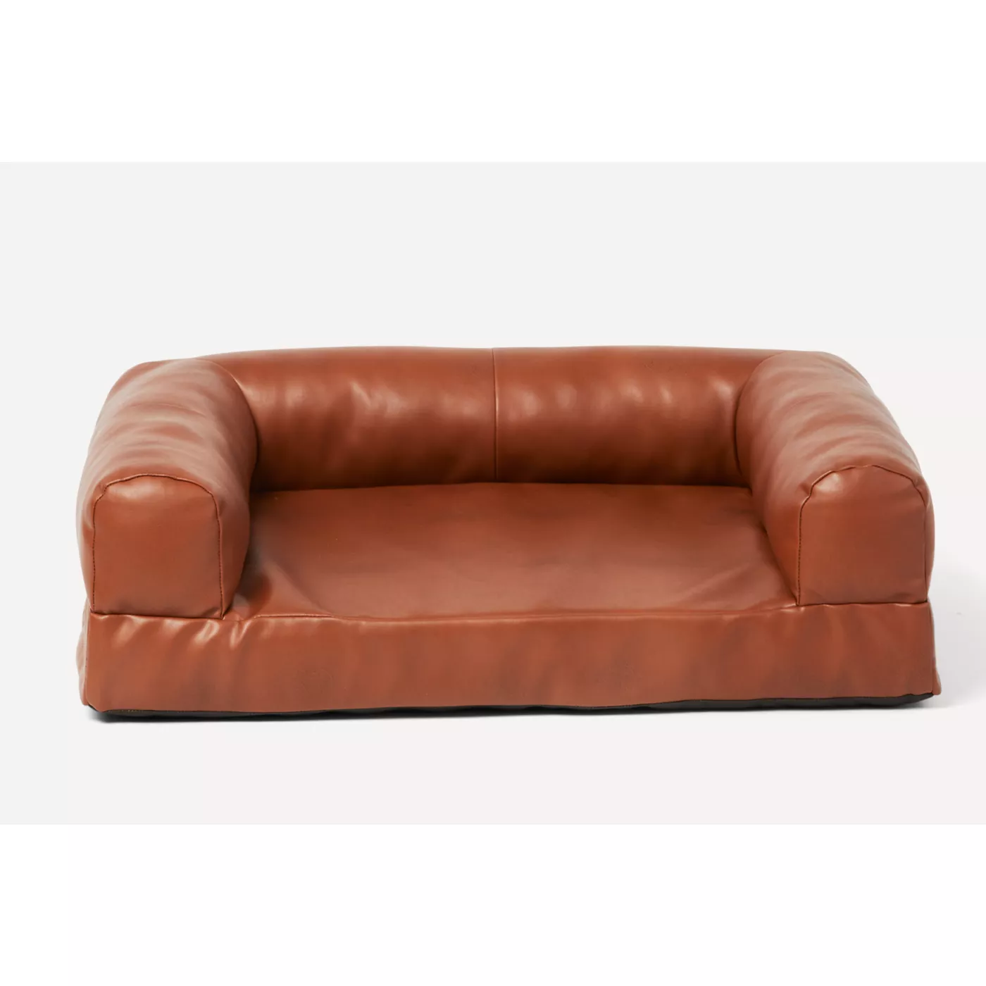 Nate Jeremiah Faux Leather Couch Pet Bed