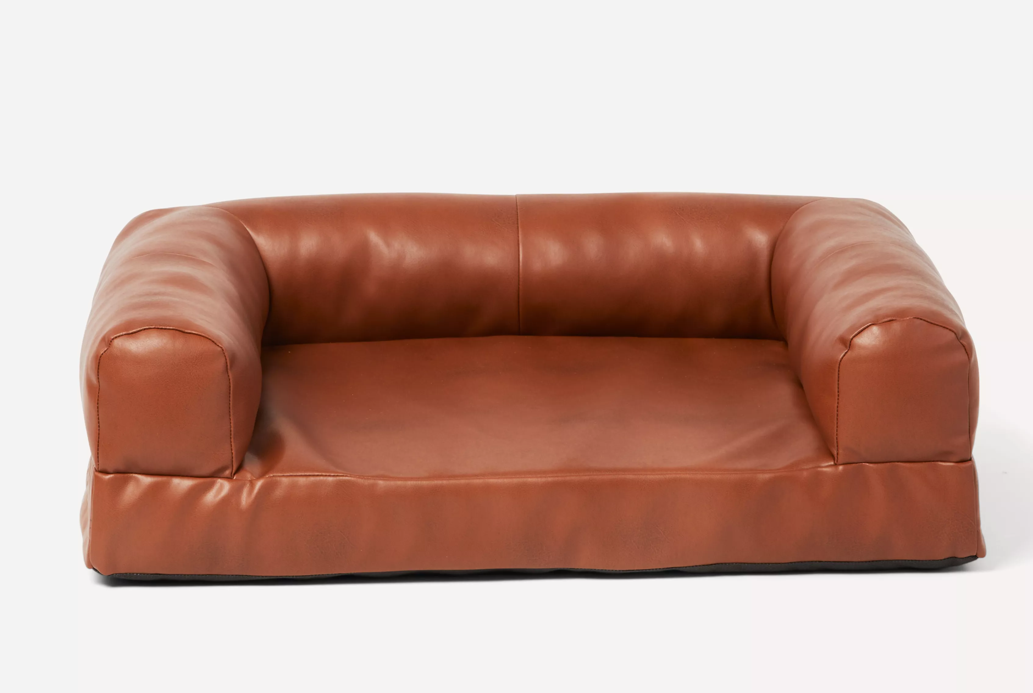  Nate & Jeremiah Faux Leather Couch Pet Bed