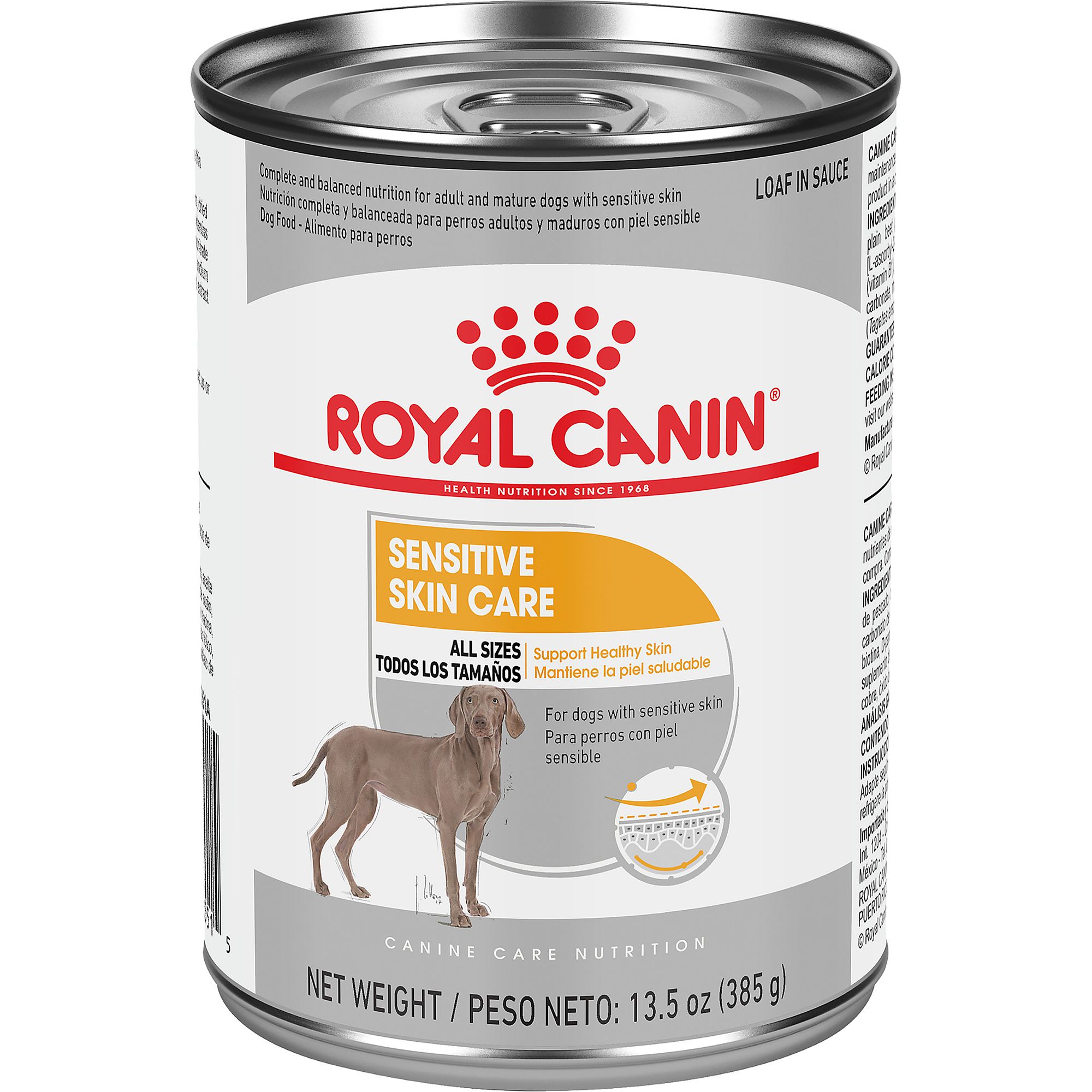 Royal Canin Sensitive Skin Care Loaf in Sauce Adult Wet Dog Food