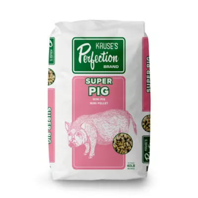 Product Kruse's Perfection Brand Super Mini Pig Feed, 40lb