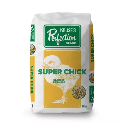 Product Kruse's Perfection Brand Chick Starter Medicated Crumble Feed, 40lb