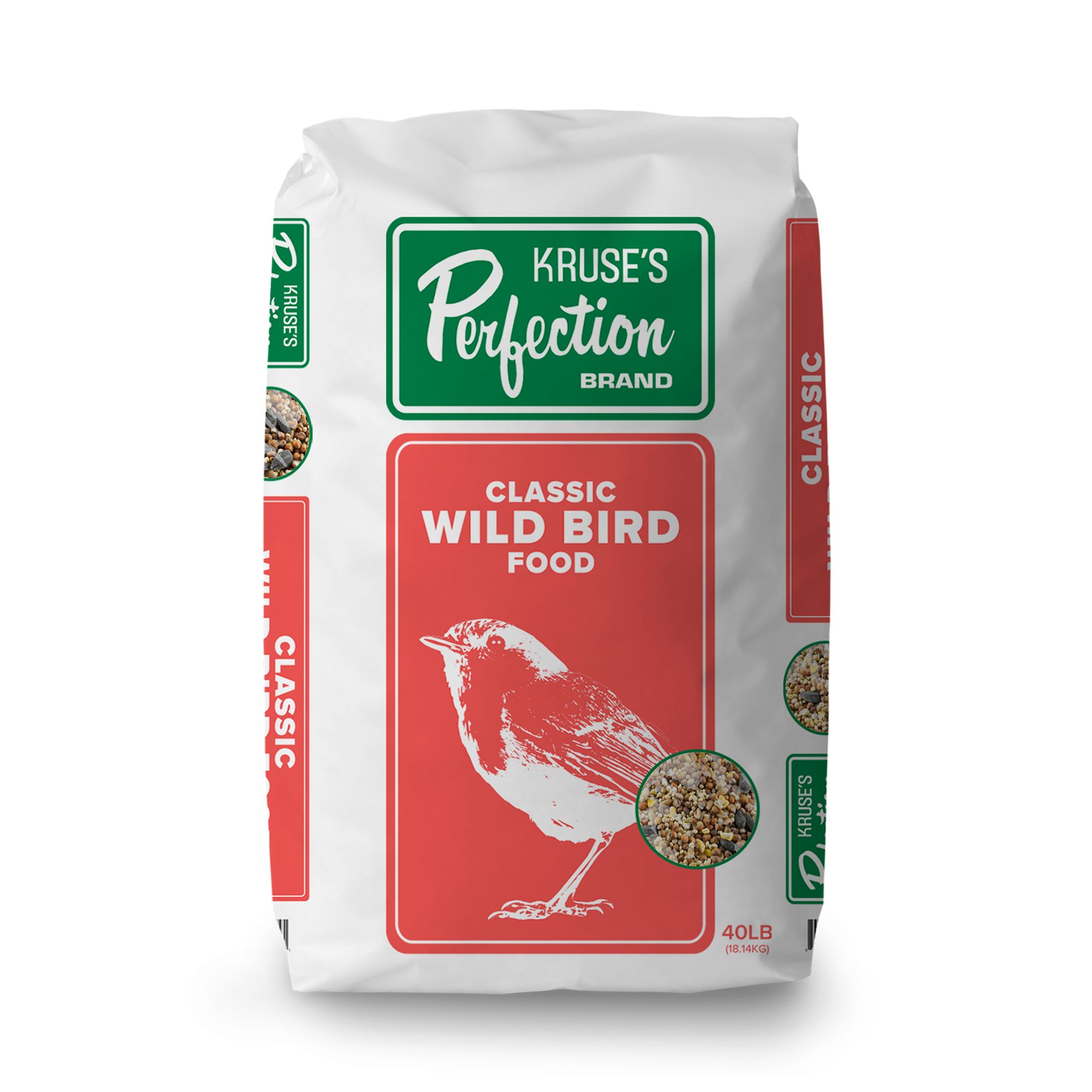 Kruse s Perfection Brand Wild Bird Feed 40lb bird Wild Bird