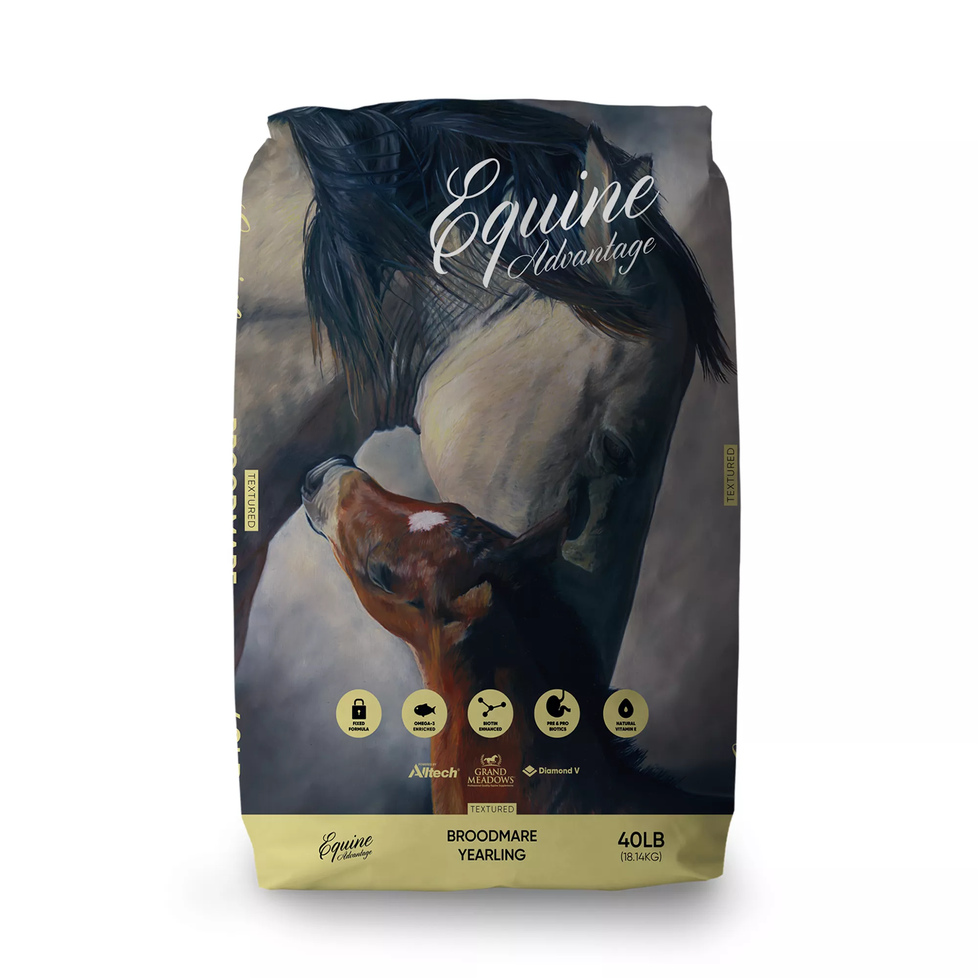 Equine Advantage Broodmare Yearling Horse Feed, 40lb