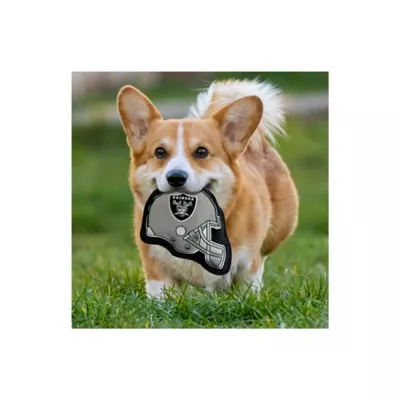 Product Pets First Las Vegas Raiders Helmet Tough Dog Toy