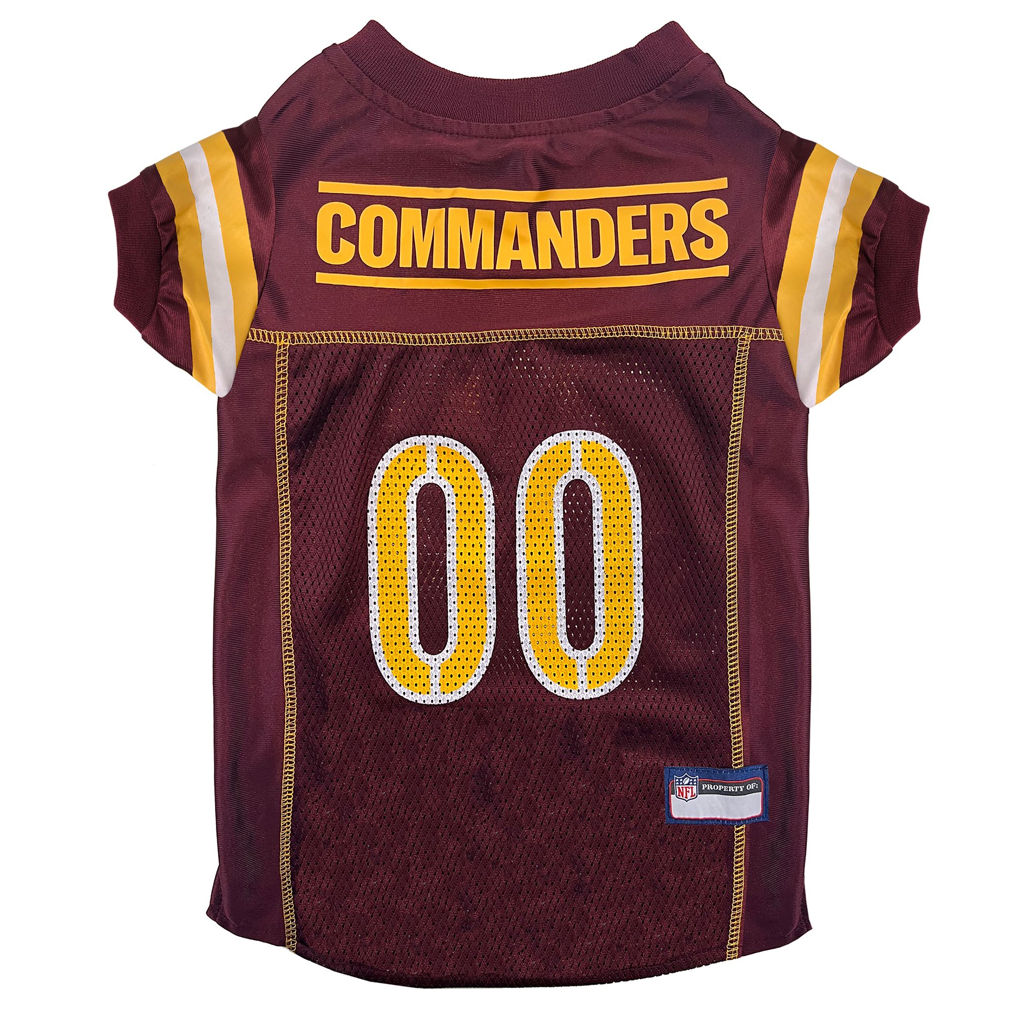 Pets First Washington Commanders Pet Jersey, Size: 2XL | Mesh PetSmart