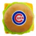 Pets First Chicago Cubs Plush Hamburger Dog Toy image thumbnail 1