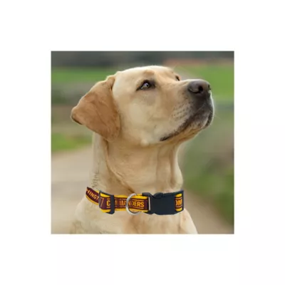 Product Pets First Washington Commanders Satin Ribbon Dog Collar