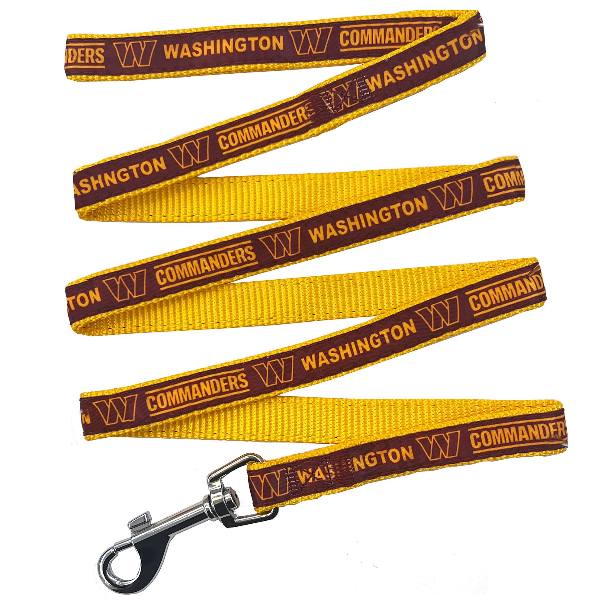 Pets First Washington Commanders Satin Ribbon Dog Collar, Size: Small | PetSmart