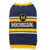 Pets First Michigan Wolverines Pet Sweater image thumbnail 1