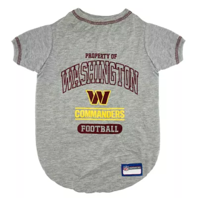 Pets First Washington Commanders Pet Tee Shirt - Image 1