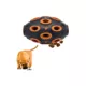 Product Pets First Texas Longhorns Treat Dispenser Dog Toy