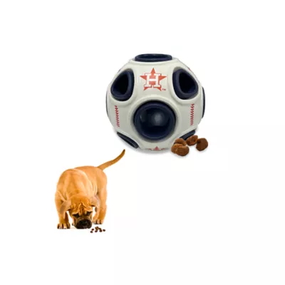Product Pets First Houston Astros Treat Dispenser Dog Toy