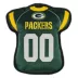 Pets First Green Bay Packers Jersey Tough Dog Toy image thumbnail 1