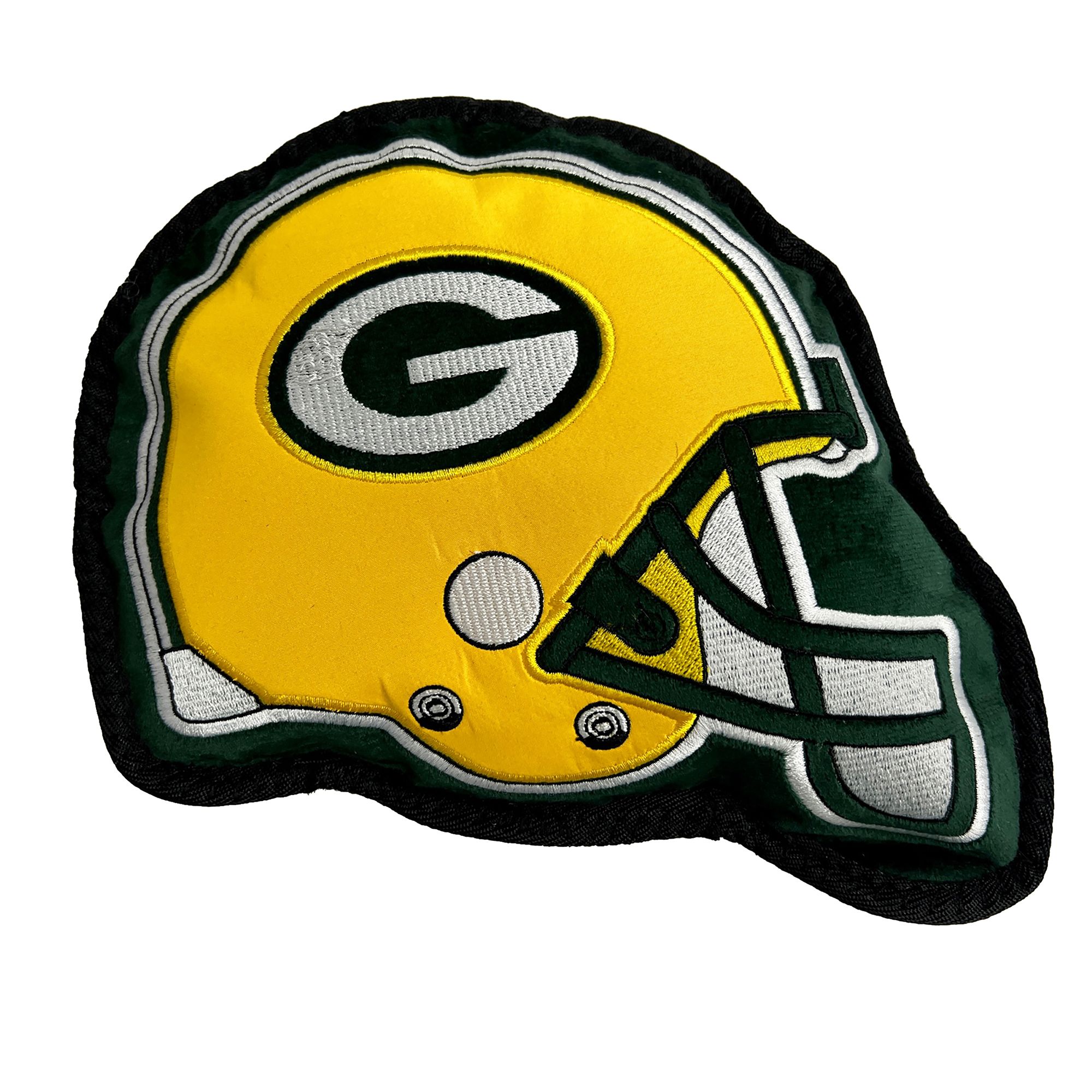 Pets First Green Bay Packers Helmet Tough Dog Toy