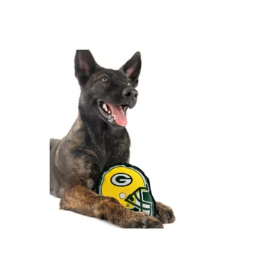 Product Pets First Green Bay Packers Helmet Tough Dog Toy