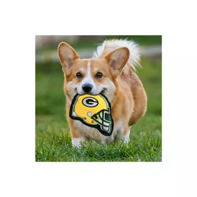 Product Pets First Green Bay Packers Helmet Tough Dog Toy