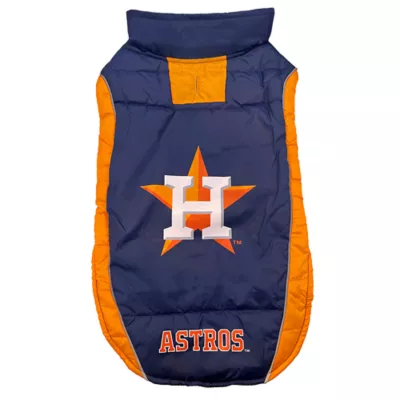 Pets First Houston Astros Puffer Pet Vest - Image 1