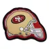 Pets First San Francisco 49ers Helmet Tough Dog Toy image thumbnail 1
