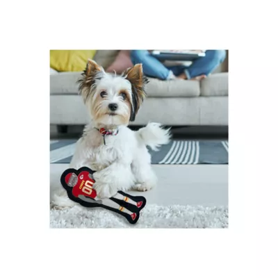 Product Pets First Kansas City Chiefs Player Tough Dog Toy