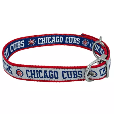 Product Pets First Chicago Cubs Reversible Dog Collar