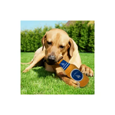 Product Pets First Los Angeles Dodgers Plush Bottle Dog Toy