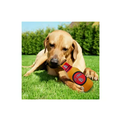 Product Pets First St. Louis Cardinals Plush Bottle Dog Toy