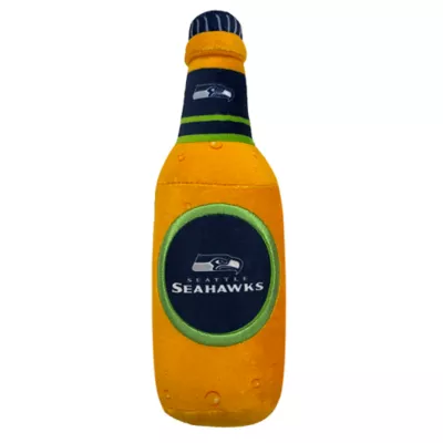 Product Pets First Seattle Seahawks Plush Bottle Dog Toy
