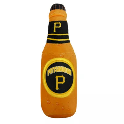 Product Pets First Pittsburgh Pirates Plush Bottle Dog Toy