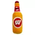 Pets First Wisconsin Badgers Plush Bottle Dog Toy image thumbnail 1