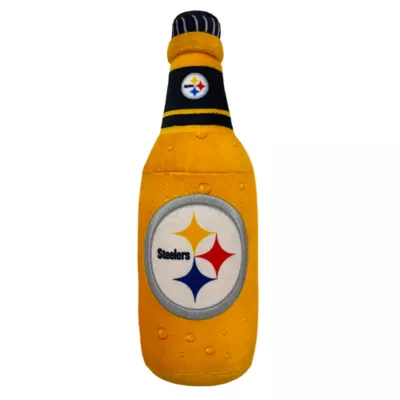 Product Pets First Pittsburgh Steelers Plush Bottle Dog Toy