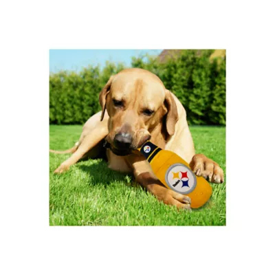 Product Pets First Pittsburgh Steelers Plush Bottle Dog Toy