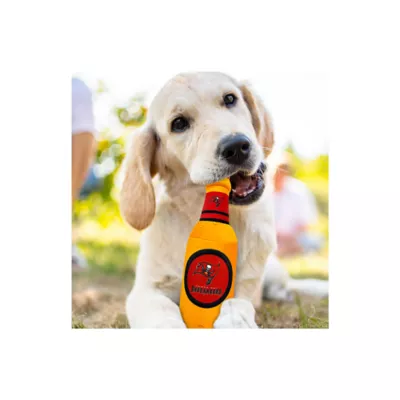 Product Pets First Tampa Bay Buccaneers Plush Bottle Dog Toy