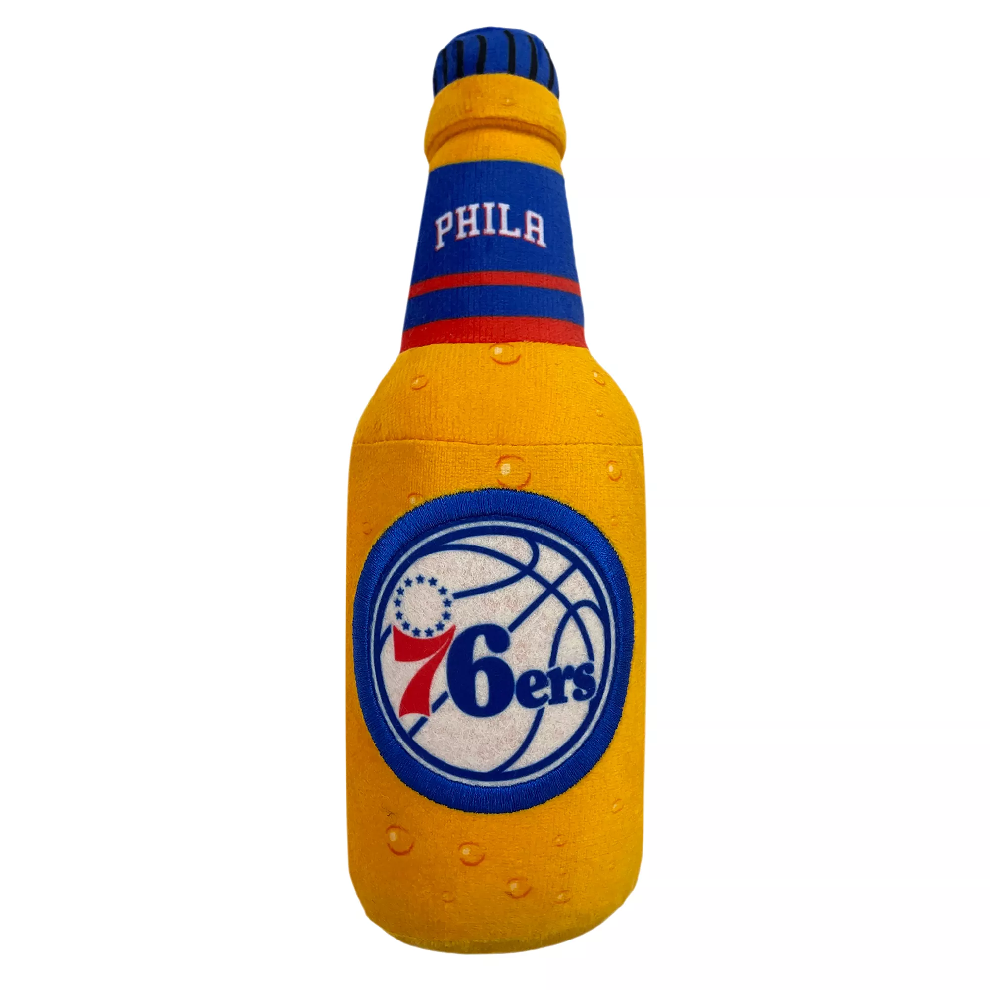 Pets First Philadelphia 76ers Plush Bottle Dog Toy
