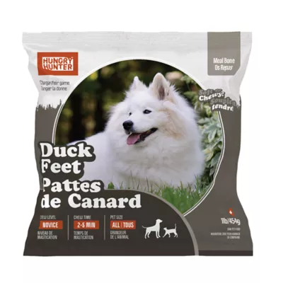 Product Hungry Hunter Frozen Raw Duck Feet for Dogs & Cats