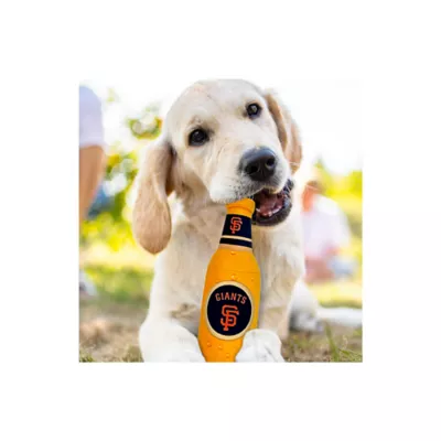 Product Pets First San Francisco Giants Plush Bottle Dog Toy