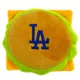 Product Pets First Los Angeles Dodgers Plush Hamburger Dog Toy