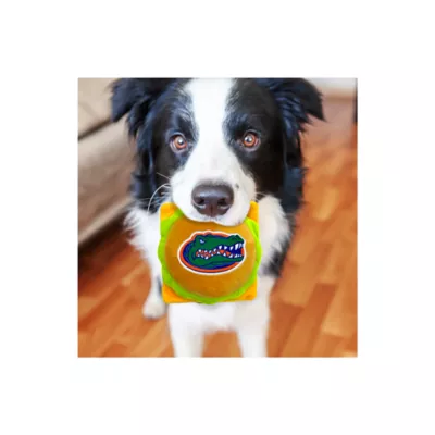 Product Pets First Florida Plush Hamburger Dog Toy