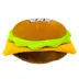 Pets First Wisconsin Plush Hamburger Dog Toy image thumbnail 2