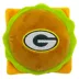 Pets First Green Bay Packers Plush Hamburger Dog Toy image thumbnail 1
