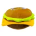 Pets First LA Lakers Plush Hamburger Dog Toy image thumbnail 2