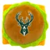 Pets First Milwaukee Bucks Plush Hamburger Dog Toy image thumbnail 1
