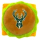 Product Pets First Milwaukee Bucks Plush Hamburger Dog Toy